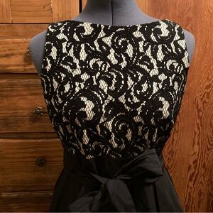 Ralph Lauren Black and White Dress